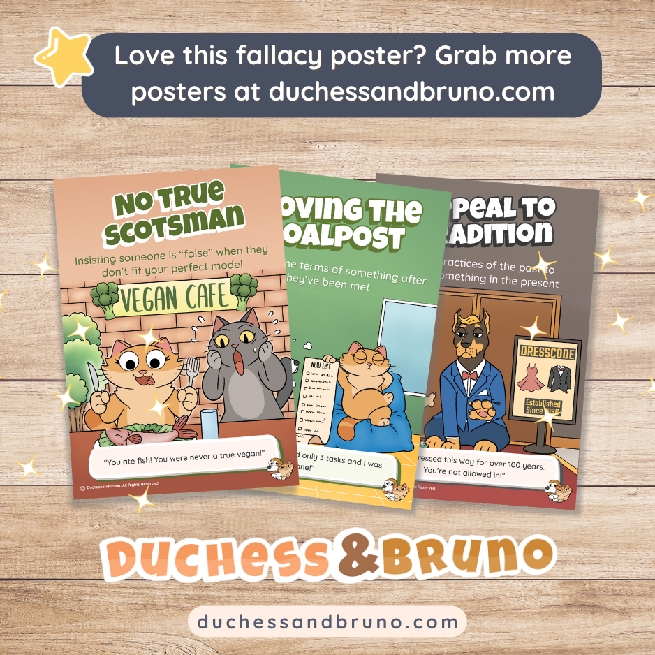 Anecdotal Fallacy Poster