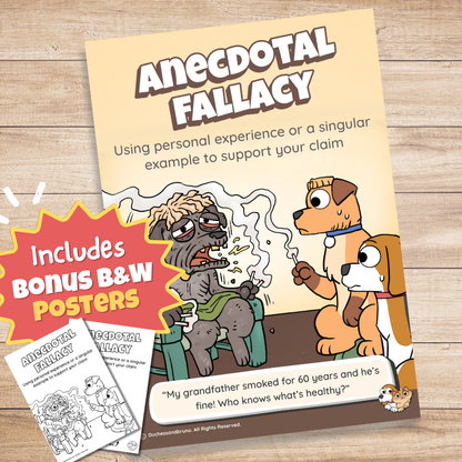 Anecdotal Fallacy Poster