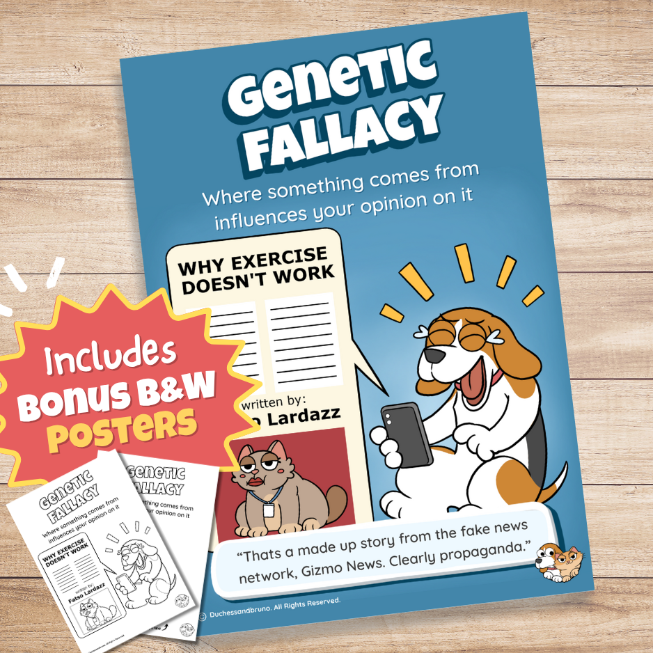 Genetic Fallacy Poster