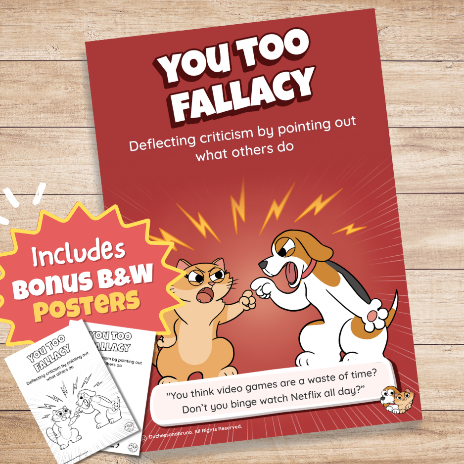 You Too Fallacy Poster