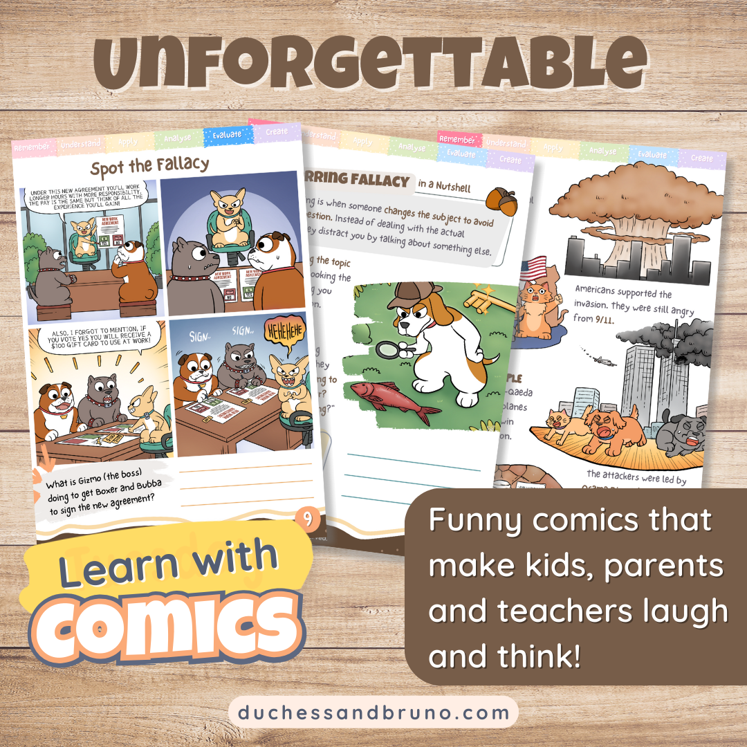 Red Herring Fallacy Activity Pack