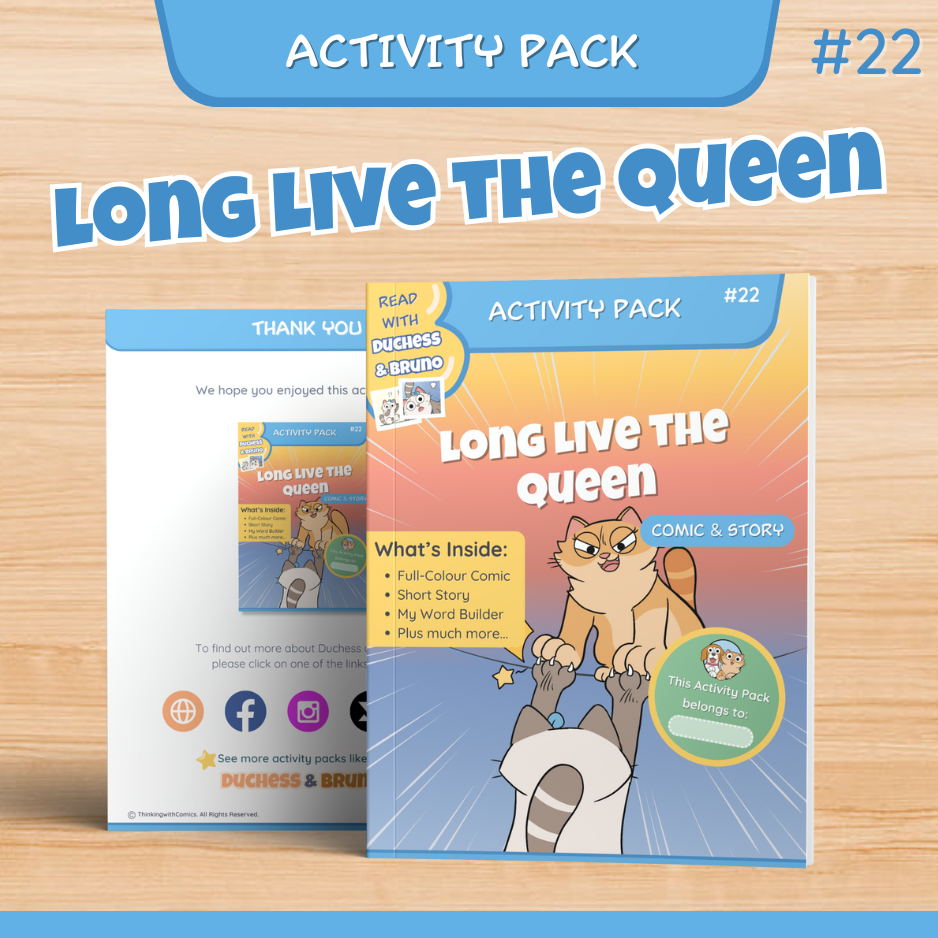 Long Live The Queen Activity Pack