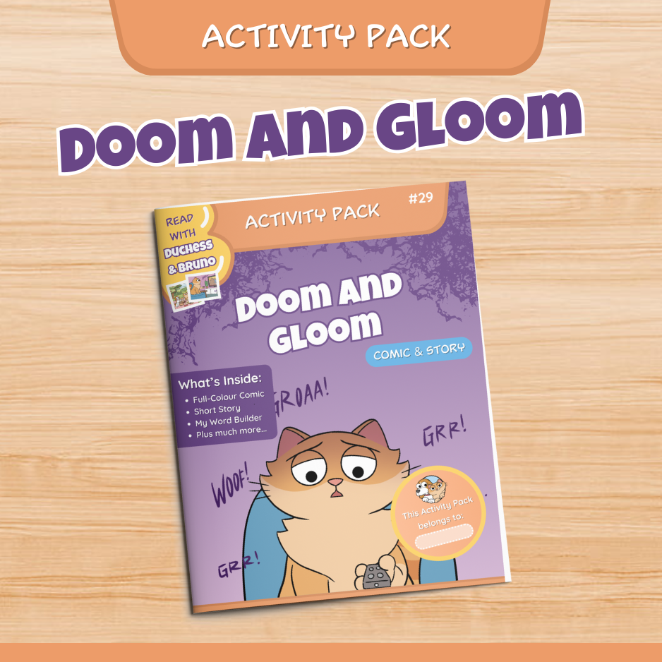 Comic Activity Packs Bundle 4