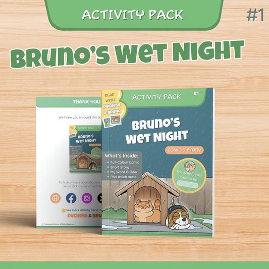 Bruno's Wet Night Activity Pack