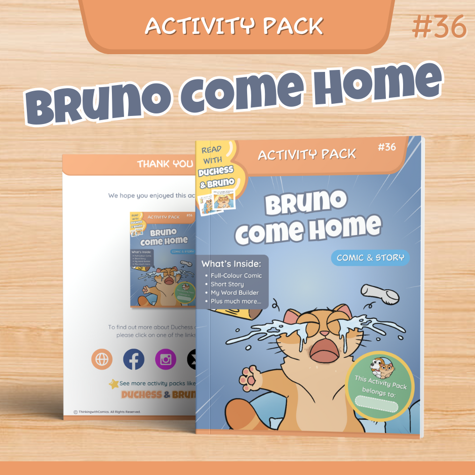 Bruno Come Home Activity Pack