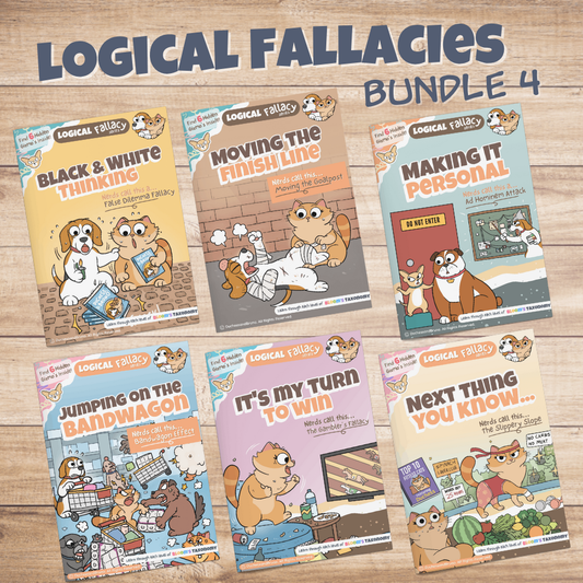 Logical Fallacy Activity Pack Bundle 4