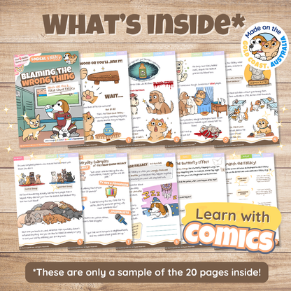 False Cause Fallacy Activity Pack
