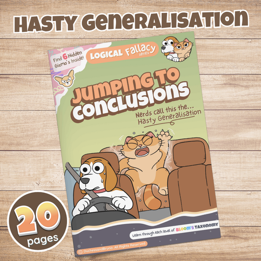 Hasty Generalisation Fallacy Activity Pack