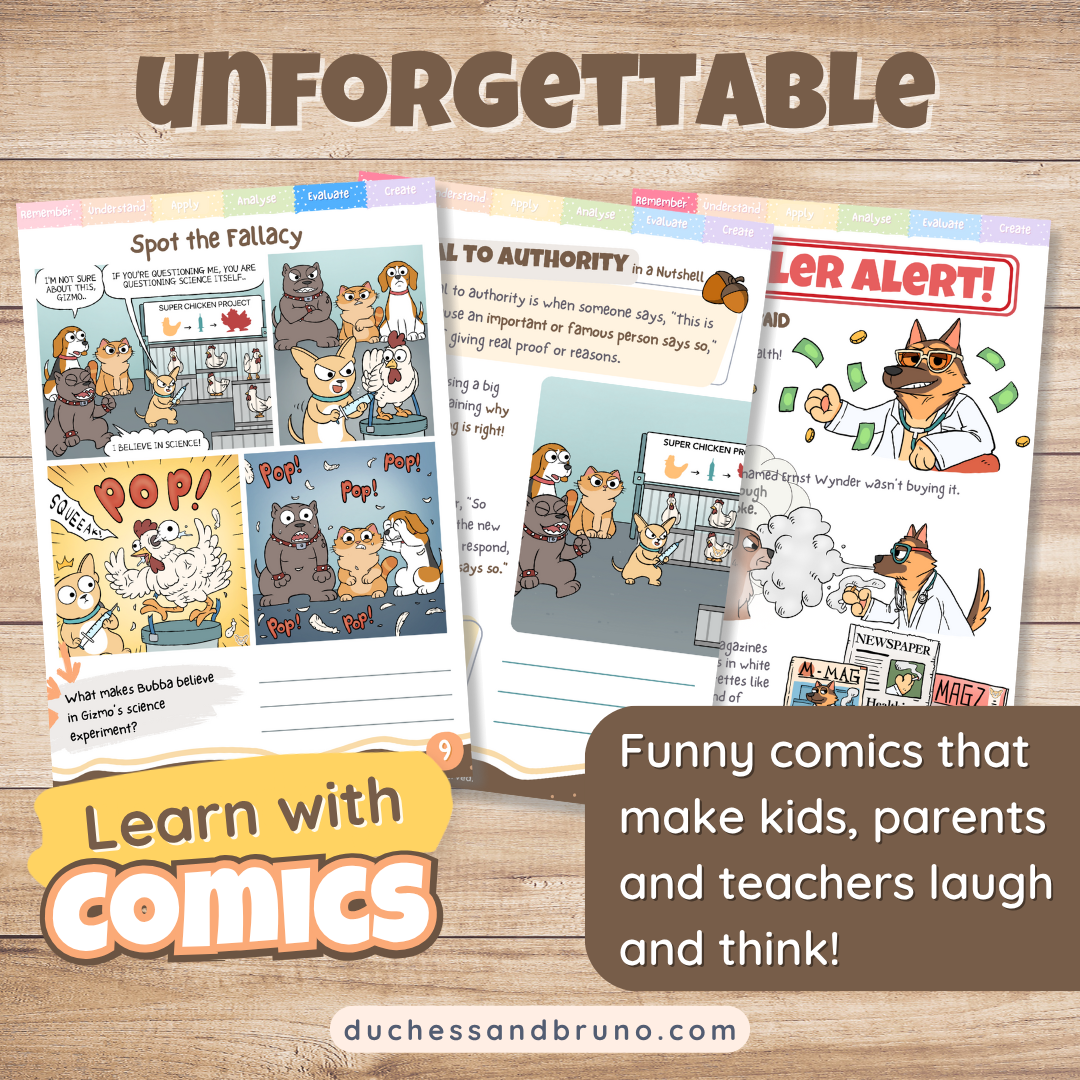 Appeal to Authority Fallacy Activity Pack