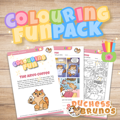 The Arvo Coffee Colouring Funpack