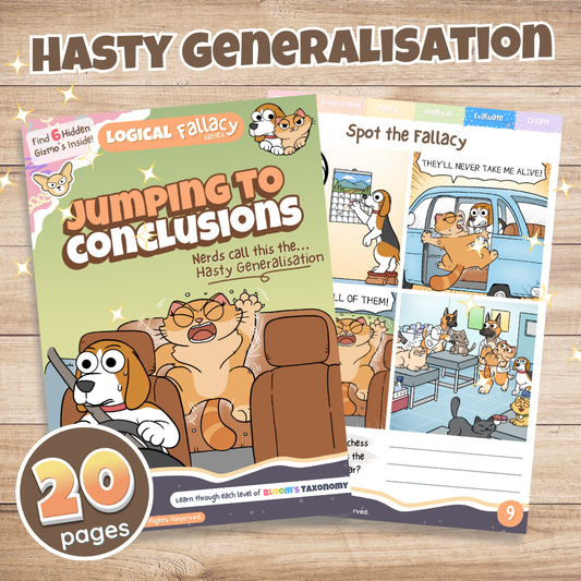 Hasty Generalisation Fallacy Activity Pack