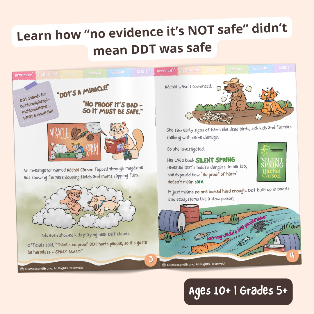 L'appel à l'ignorance — Cahier d'activités de pensée critique pour enfants et adolescents, 10 ans et plus | Cahier d'exercices sur les sophismes logiques