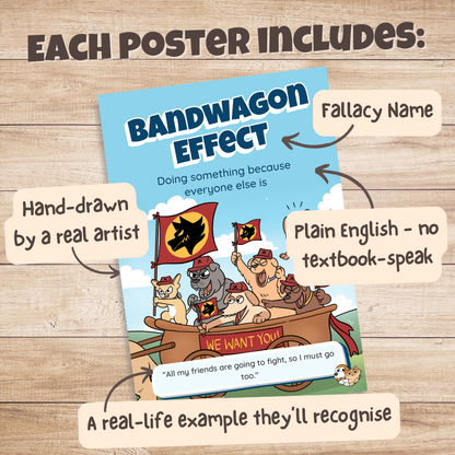 Bandwagon Effect Poster