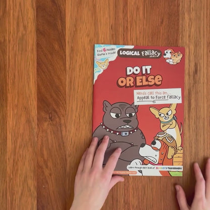 Appel à la force — Livre d'activités de pensée critique pour les enfants et les adolescents, à partir de 10 ans | Cahier d'exercices sur les sophismes logiques