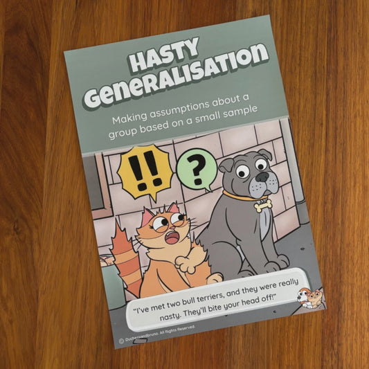 Hasty Generalisation Poster