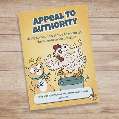 Appeal to Authority Poster